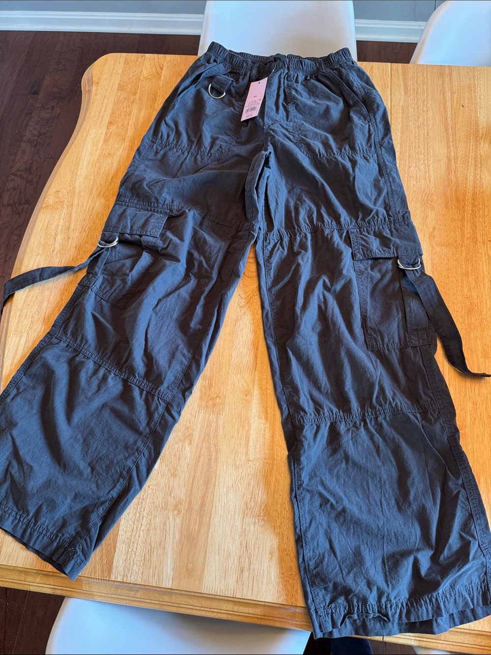 wild fable Black Wide Leg Cargo Pants
